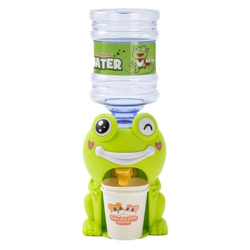 Distributeur D'Eau Pour Enfants, Jouet Mini Grenouille Mignonne, Cochon, Fontaine À Boire De Cuisine, Simulation De Meubles De Famille, Amusant