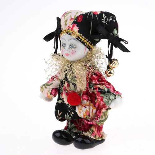 Poupée Italienne En Porcelaine De 6 Pouces, Figurine Clown, Pour Cadeau De Saint-Valentin, Décoration De Bureau Pour La Maison Et Le Bureau