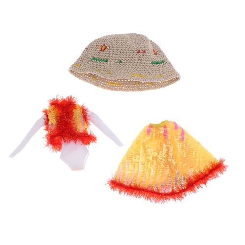 Ensemble De Vêtements Faits À La Main De 12 Pouces Pour Poupées Blythe Licca Azone Pullip, Accessoire