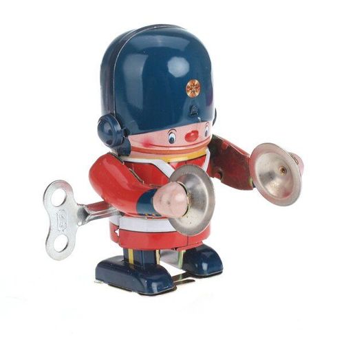 Cymbales De Soldat À Remonter, Modèle Robot, Jouet Mécanique, Cadeau De Collection Avec Clé
