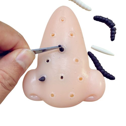 Jouets Anti-Stress En Forme De Nez Pour Adultes Et Enfants, Anti-Acné À Pression Drôle, Gag Cadeaux Du Poisson D'Avril