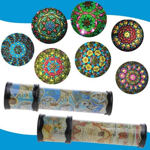Kaleidoscope Rotatif De Petite Taille 21cm, 1 Pièce, Bébé Infantile, Fantaisie Couché Dans La Petite Enfance, Jouets D'Autisme Pour Enfants