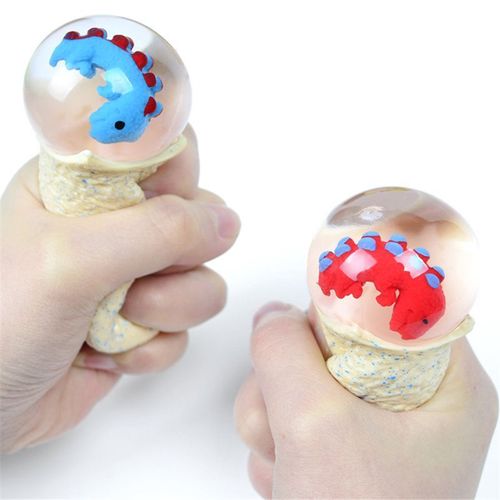 Balle De Raisin Anti-Stress ¿Ufs De Dinosaure Surprise, Jouet D'Évent De Soulagement De Pression, Jouet Pour Enfants