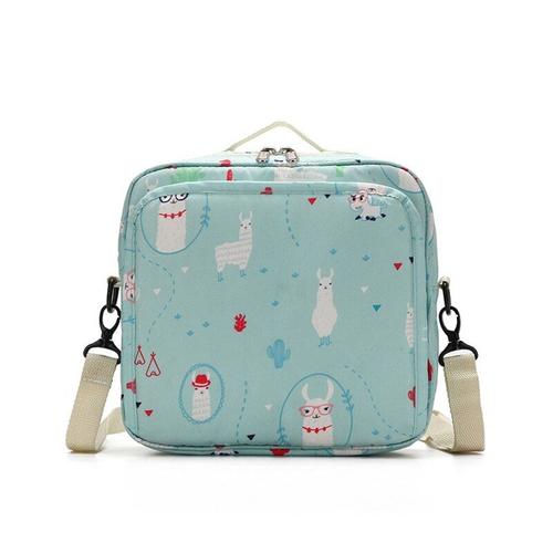 Sac À Couches Portable Pour Bébé, Organisateur Réutilisable, Imperméable, Mode Imprimé, Sac En Tissu Sec Humide, Lingettes Poche Rangement Pour Maman Voyage G99c