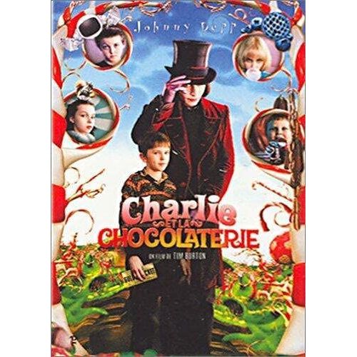 Charlie Et La Chocolaterie - Johnny Depp - Film De 2005 De Tim Burton - D.V.D. De La "Warner Bros" Entertainment France