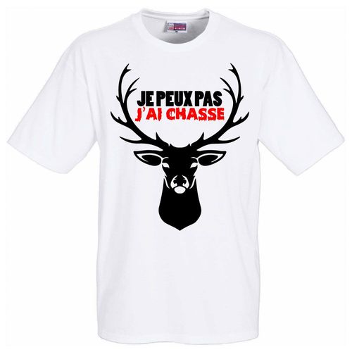 Tshirt Chasseurs Je Peux Pas J'ai Chasse Tshirt Humoristique Cadeau Pour Chasseurs - Tshirt Chasseurs Cadeau Pour Chasseurs - Tshirt Chasseurs -