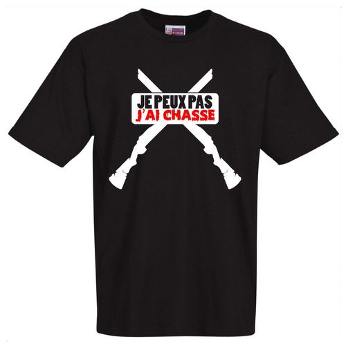Tshirt Chasseurs Je Peux Pas J'ai Chasse Fusil - Tshirt Humoristique Cadeau Pour Chasseurs - Tshirt Chasseurs Cadeau Pour Chasseurs - Tshirt Chasseurs -