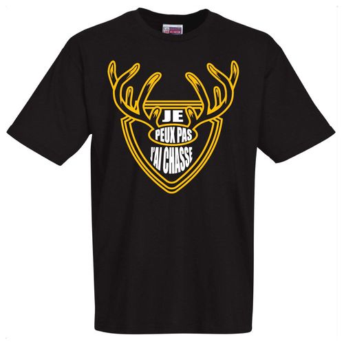 Je Peux Pas J'ai Chasse Tshirt Rigolo Cerf Cadeau Pour Chasseurs - Tshirt Chasseurs