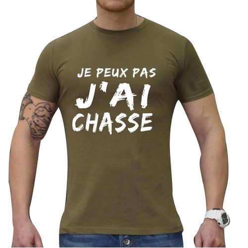 Je Peux Pas J'ai Chasse Tshirt Chasseurs Lapin Cadeau Pour Chasseurs - Tshirt Chasseurs