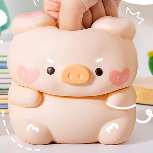 Jouets À Presser Cochon Mignon, Balle À Haute Élasticité Anti-Stress, Poupée À Presser, Jouets Sensoriels Pour Enfants Adultes, Cadeau Pour Enfants