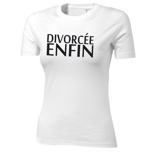 T-Shirt Divorcée Enfin