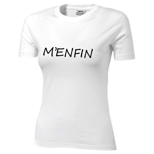 T-Shirt Humoristique Femme M'enfin
