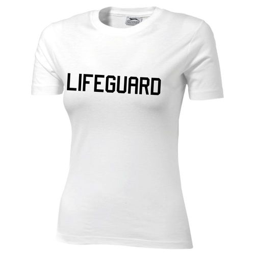 T-Shirt Blanc Humoristique Lifeguard - Cadeau De Noël, Cadeau Saint Valentin, Cadeau Fête Des Mères