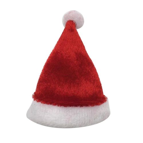 Chapeau De Noël À L'Échelle 1/6, Casquette De Père Noël Pour Figurine D'Action De 12 Pouces, Accessoire De Jouet De Poupée