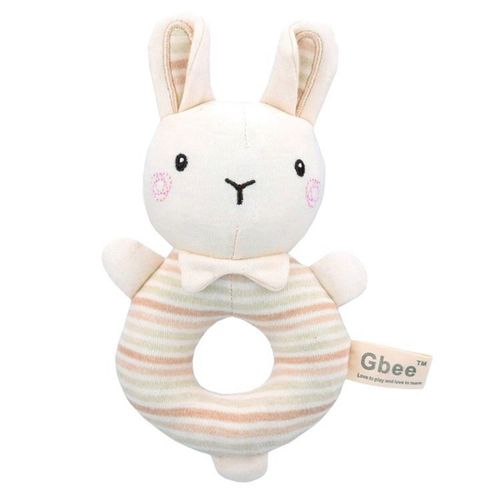 Hochet Pour Bébé, Jouets De Dessin Animé Lapin Ours, Jouets D'Entraînement Des Capacités À Saisir, Poussette, Lit Suspendu, Cloche Mobile, Poupées En Peluche Pour Nouveau-Né