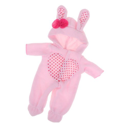 Chapeau De Combinaison Rose Pour Mellchan, Accessoires De Poupée Pour Bébé Fille De 9 À 11 Pouces