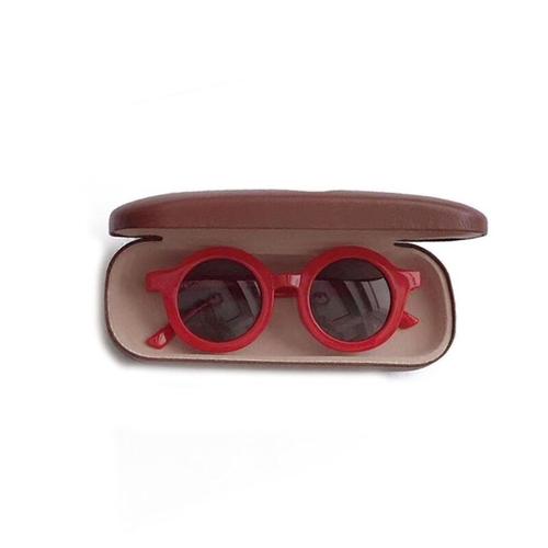 Lunettes De Soleil Rétro Vintage Pour Bébés, Pour Halloween Cosplay, Pour Enfants Filles Et Garçons, Première Monture Ronde En Plastique