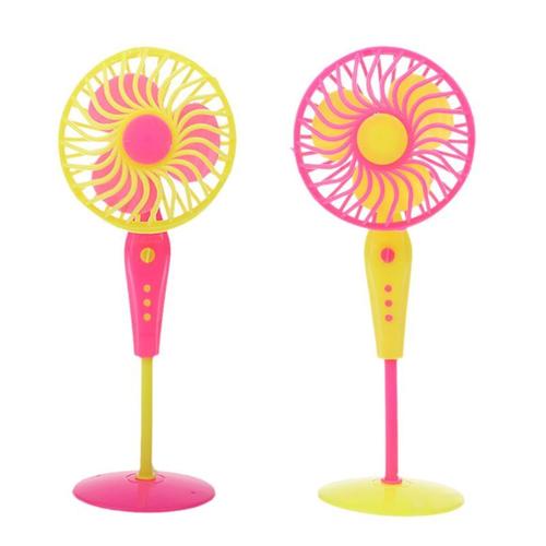 Mini Ventilateur En Plastique Pour Poupée Barbie, Accessoires, Meubles, Maison De Poupée, Jouets, Cadeau Pour Fille