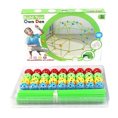 Kit De Construction De Château Pour Enfants, Kits De Tentes, Jeux 3d, Pour Garçons Et Filles, Cadeau De Noël, G99c
