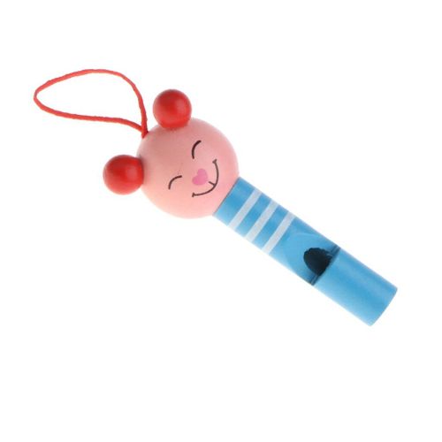 8 Têtes D'Animaux Mignons En Bois, Sifflet, Flûte, Trompette, Instrument De Musique