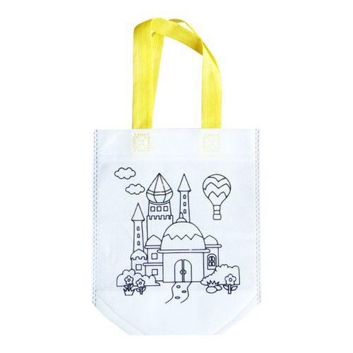 Sac À Main Réutilisable Avec Stylos De Peinture, Jouets De Graffiti Pour Enfants, Sacs De Goodie D'Animaux Éco Colorés, Cadeaux De Fête Pour Garçons Et Filles