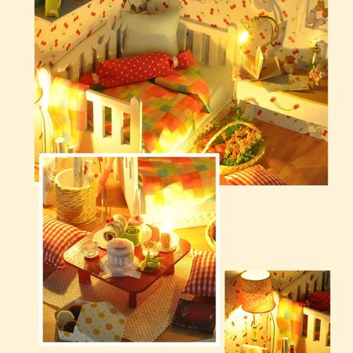 Maison De Poupée Miniature En 3d, Puzzle, Jouet, Festival, Anniversaire, 10 Ans Et Plus