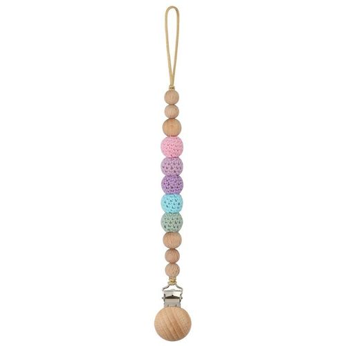 Chaîne De Sucette Pour Bébé, Jouets De Dentition Buccale, Perles À Mâcher En Bois, Qualité Alimentaire, Clips Paci, Jouets Pour Enfants