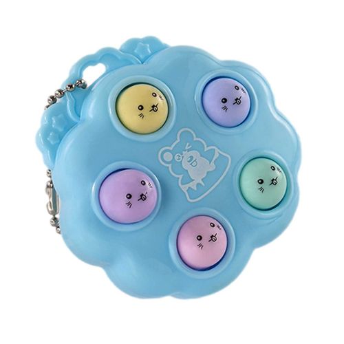 Mini Machine De Jeu De Hamster Portable Pour Enfants, Mini Gopper, Jeux De Vitesse Mains Libres, Porte-Clés Pour Enfants, Jouets Puzzle Anti-Stress
