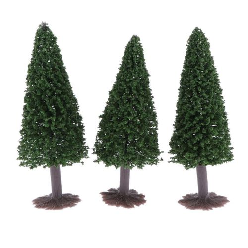 Table De Sable En Plastique Vert, Modèle Architecture, Accès Aux Arbres, 3 Pièces, 10cm