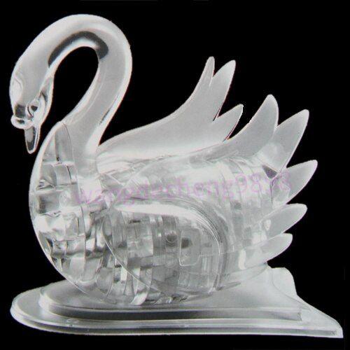 Puzzle En Cristal M89c3d, Modèle De Puzzle, Cygne, Iq, Jouet, Cadeau, Gadget D'Ameublement