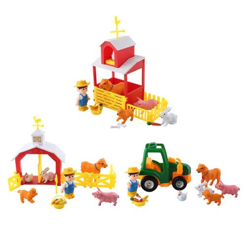 Figurines De Ferme Miniature, Série D'Animaux, Mini Figurines, Jouets, Cadeaux Pour Enfants