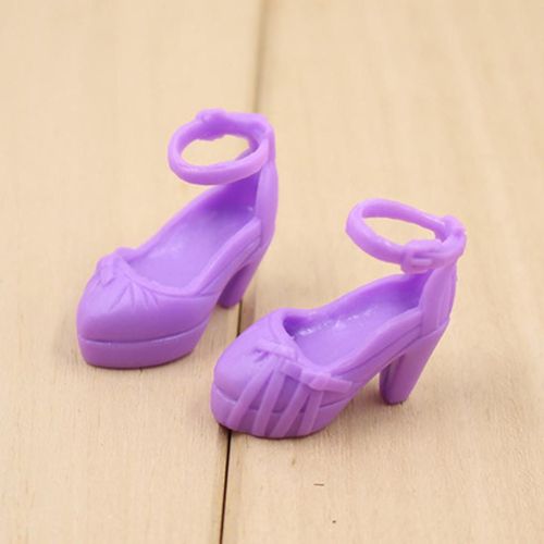 Chaussures De Poupée Tendance, Sandales À Talons Hauts Et Bout Rond, Accessoire Pour Poupée Blythe, 1/6