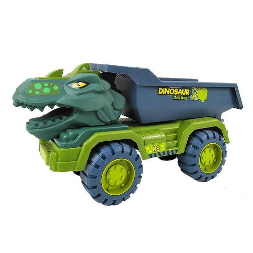 Camion À Friction Pour Transport De Voiture Dinosaure, Ensemble De Voiture Jouet, Modèle Animal Dino