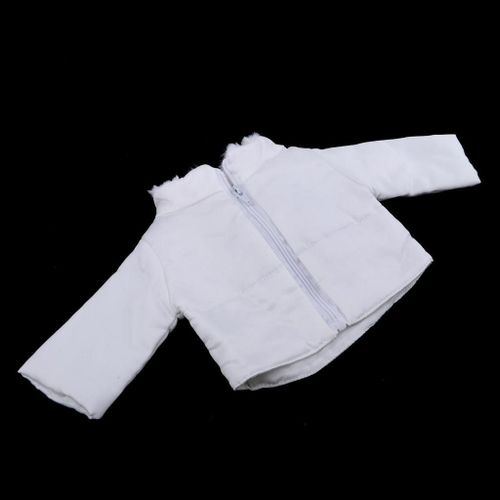Manteau En Coton Blanc Et Pantalon Noir, Accessoires Pour Vêtements De Poupées De 18 Pouces