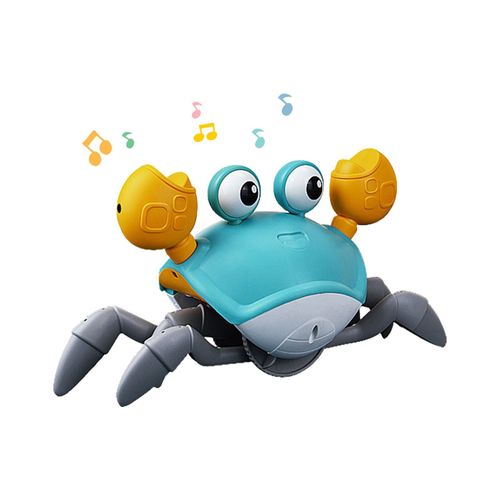 Jouet Électronique Interactif En Forme De Crabe Rampant Pour Bébés, Avec Musique Et Lumières, Jouet De Simulation