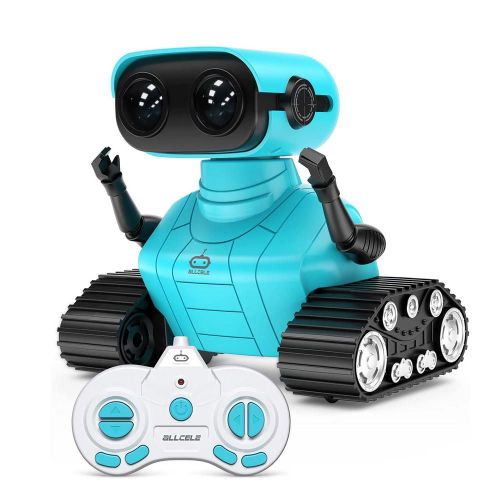 Led Yeux Robot Jouets Rechargeables Rc Robots Pour Enfants Filles Garçons Télécommande Jouet Avec Musique Mini Rc Robot Jouets Meilleur Cadeau