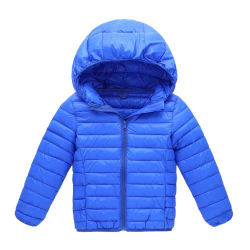 Veste Bouffante À Capuche Pour Bébé, Légère, À Manches Longues, Fermeture Éclair Complète, Résistante À L'Eau, Avec Emballage