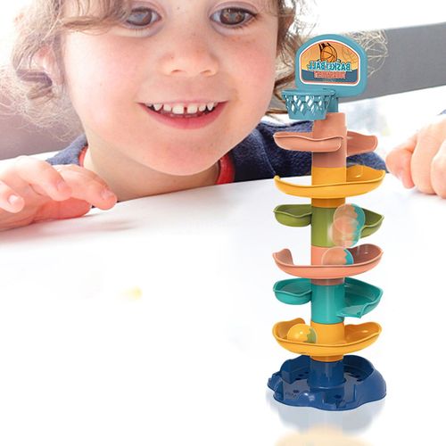Puzzle À 7 Couches Pour Bébé, Jouets Éducatifs Montessori Pour Nouveau-Né, Hochets, Piste Rotative, Cadeau Pour Enfant