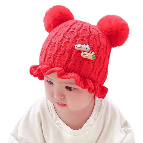 Chapeau Au Crochet En Polyester Pour Bébé, Mignon Chat, Automne Printemps Hiver, Fille Et Garçon, Casquette Pour Enfant En Bas Âge, Chat, Dessin Animé Abeille Nouveau-Né