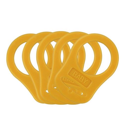 Porte-Sucette Factice, 5 Pièces/Lot, Clip Adaptateur, Anneau Bouton, Style Adaptateur De Sucette, Bricolage, Cadeau De Fête Pour Bébé, Accessoire, Articles Pour Bébé G99c