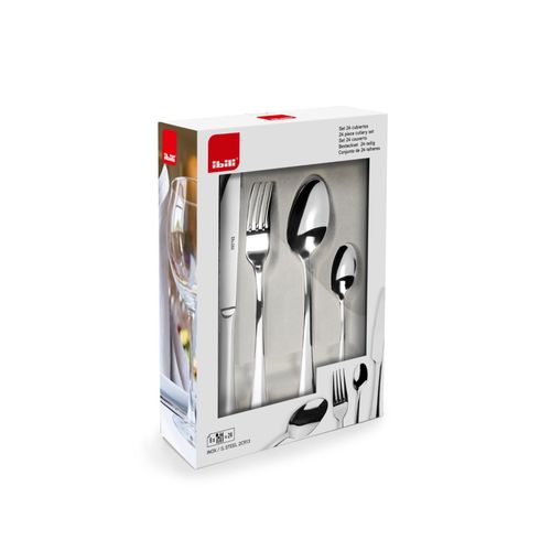 Set 24 Couverts Inox