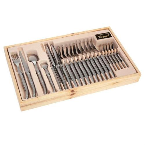 Laguiole Ménagere De 24 Pieces - Inox