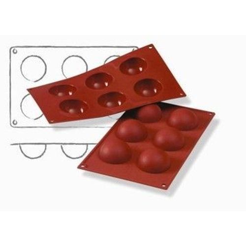 Plaque Silicone Dome X 6