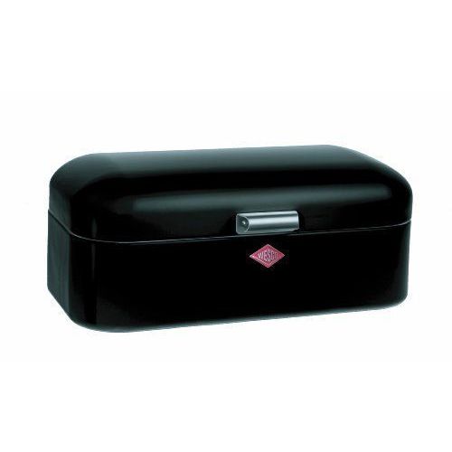 Wesco Grandy Boîte À Pain Acier Inoxydable Noir