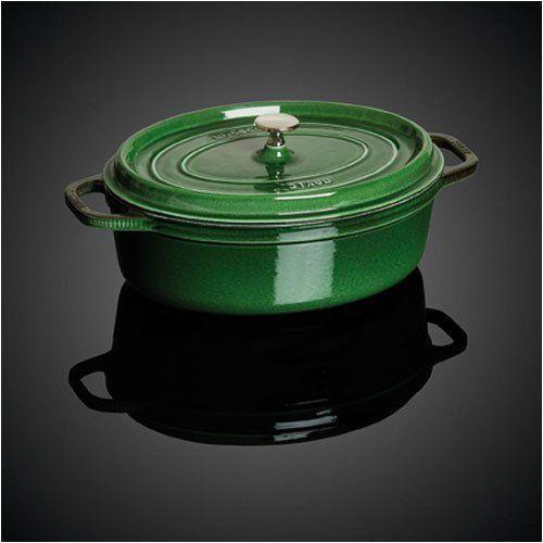 Staub Fonte - 1102885 - Cocotte - Ronde - Majolique Basilic - 28 Cm