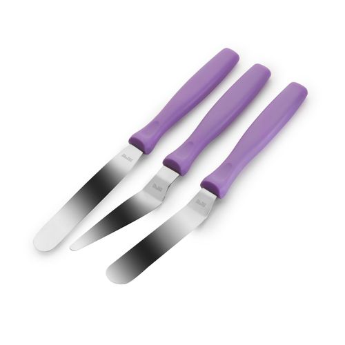 Set 3 Spatules Mini Manche Plastique