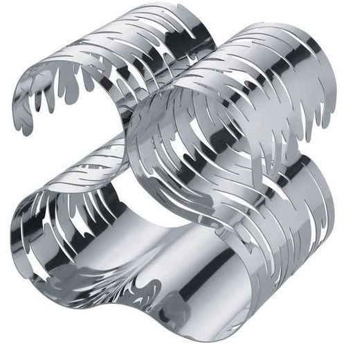 Alessi Bm03 Barkcellar Porte-Bouteilles En Acier Inoxydable 18/10 Brillant