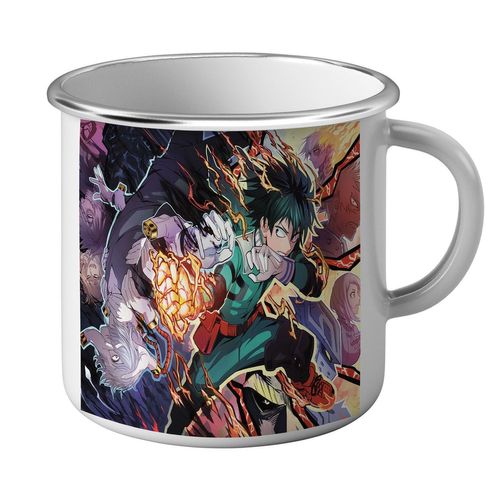 Mug Emaillé Métal Boku No Hero Academia Manga Anime