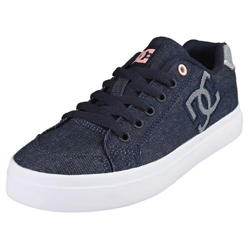 Dc Shoes Chelsea Plus Tx Se Femme Baskets Mode Bleu