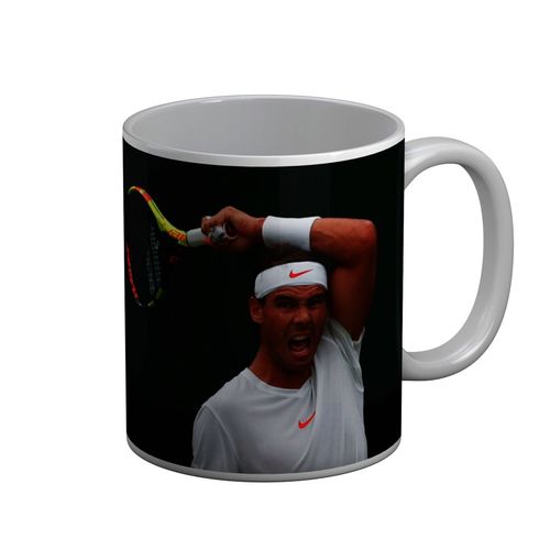 Mug Céramique Coup Droit Puissant Rafael Nadal Tennis Superstar Sport